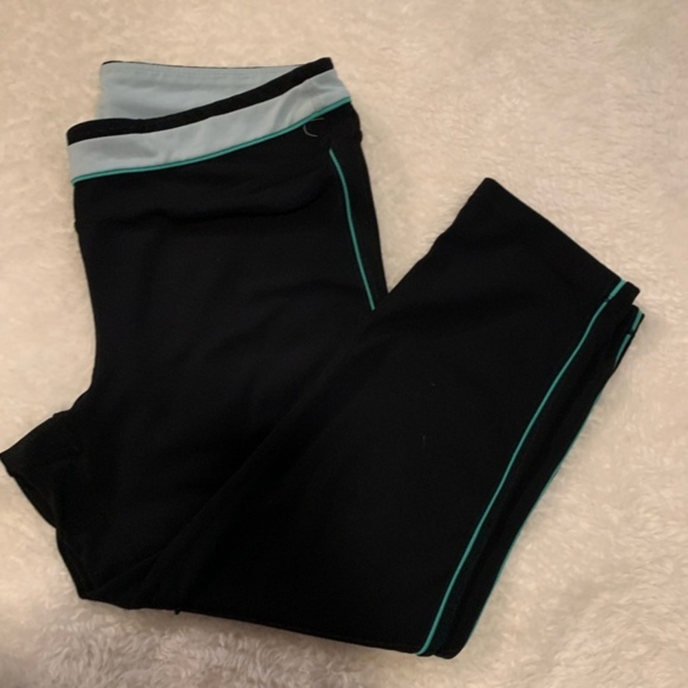 Women’s Black and Gray Leggings - Picture 1 of 4
